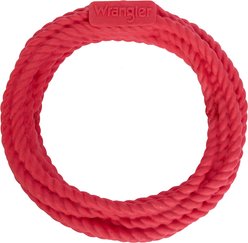 Wrangler Foam Coiled Rope Dog Chew Toy, Red