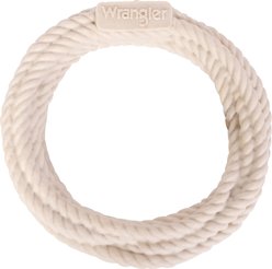 Wrangler Foam Coiled Rope Dog Chew Toy, Natural