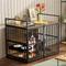 Show in main carousel: LovMor Furniture-Style Dog Crate, Brown, 48-in slide 5 of 10