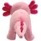 Show in main carousel: fouFIT Axolotl Squeaky Dog Plush Toy, Pink, Small slide 3 of 4