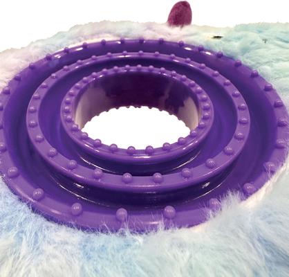 Show full view: fouFIT Hide 'n Seek Ring Around the Plushie Hippo Dog Treat Dispensing Toy slide 3 of 4