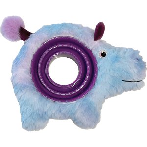 fouFIT Hide 'n Seek Ring Around the Plushie Chicken Dog Treat Dispensing Toy