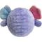 Show in main carousel: fouFIT Fuzzy Wuzzy Axolotl Spiker Dog Ball Toy, Purple, Large slide 4 of 4