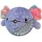 Show in main carousel: fouFIT Fuzzy Wuzzy Axolotl Spiker Dog Ball Toy, Purple, Large slide 3 of 4