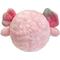 Show in main carousel: fouFIT Fuzzy Wuzzy Axolotl Spiker Dog Ball Toy, Pink, Small slide 3 of 4