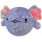 Show in main carousel: fouFIT Fuzzy Wuzzy Axolotl Spiker Dog Ball Toy, Purple, Large slide 1 of 4