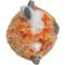 Show in main carousel: fouFIT Fuzzy Wuzzy MooMoo Spiker Dog Ball Toy, Orange, Small slide 3 of 6