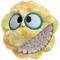 Show in main carousel: fouFIT Fuzzy Wuzzy Goof Ball Spiker Dog Ball Toy, Yellow/Orange, Small slide 3 of 4