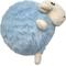 Show in main carousel: fouFIT Fuzzy Wuzzy Sheep Spiker Dog Ball Toy, Blue, Large slide 5 of 6