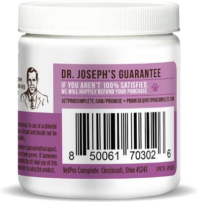 Show full view: Dr. Joseph's VetPro Complete Chicken Flavored Hip & Joint Soft Chew Supplement with Glucosamine for Dogs, 60 count slide 9 of 10