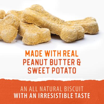 Show full view: Caledon Farms Dodo Sweet Potato with Peanut Butter Crunchy Dog Treats, 19.5-oz bag slide 8 of 10