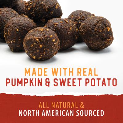 Show full view: Caledon Farms Dodo Baked Bites Pumpkin Soft & Chewy Dog Treats, 9.35-oz bag slide 8 of 10