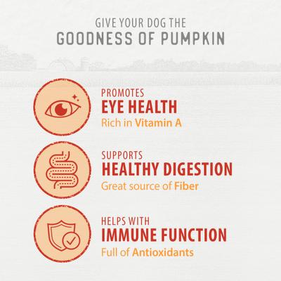 Show full view: Caledon Farms Dodo Baked Bites Pumpkin Soft & Chewy Dog Treats, 9.35-oz bag slide 6 of 10