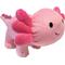 Show in main carousel: fouFIT Axolotl Squeaky Dog Plush Toy, Pink, Small slide 1 of 4