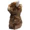 Show in main carousel: fouFIT Highland Cow Squeaky Dog Plush Toy, Brown, Large slide 4 of 5
