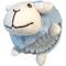 Show in main carousel: fouFIT Fuzzy Wuzzy Sheep Spiker Dog Ball Toy, Blue, Large slide 4 of 6