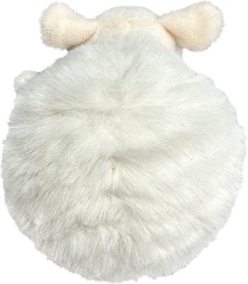 Show full view: fouFIT Fuzzy Wuzzy Sheep Spiker Dog Ball Toy, Cream, Small slide 3 of 4