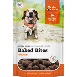 Caledon Farms Dodo Baked Bites Pumpkin Soft & Chewy Dog Treats, 9.35-oz bag