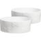Show in main carousel: Park Life Designs Manor Ceramic Dog Bowl, 2 count, White, Large: 8-cup slide 1 of 7