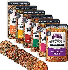 Health Extension Gently Cooked Grain-Free Variety Pack Wet Dog Food, 3-oz pouch, 20 count