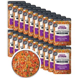 Health Extension Gently Cooked Grain-Free Vegetarian Recipe Wet Dog Food, 3-oz pouch, 20 count