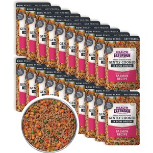 Health Extension Gently Cooked Grain-Free Salmon Recipe Wet Dog Food, 3-oz pouch, 20 count