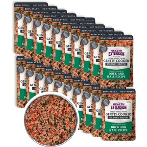 Health Extension Gently Cooked Duck & Kale Recipe Wet Dog Food, 3-oz pouch, 20 count
