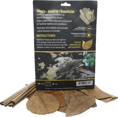 Show full view: ReptiFauna Jungle Leaf Mix Reptile Substrate, 20 count slide 2 of 4