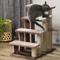 Show in main carousel: PawHut 25-in 4 Level Cat Tree, Brown slide 9 of 9