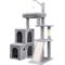 Show in main carousel: Globlazer 50-in Heavy Duty Cat Tree, Light Gray slide 9 of 9