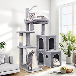 Globlazer 50-in Heavy Duty Cat Tree, Light Gray