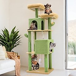 Globlazer 61-in Tall Cactus Cat Tree, Green