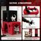 Show in main carousel: Globlazer 50-in Heavy Duty Cat Tree, Black Red slide 5 of 8