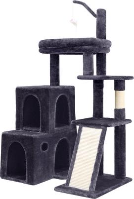 Show full view: Globlazer 50-in Heavy Duty Cat Tree, Dark Gray slide 7 of 8