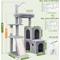 Show in main carousel: Globlazer 50-in Heavy Duty Cat Tree, Light Gray slide 3 of 9