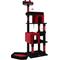 Show in main carousel: Globlazer S72 Heavy Duty 72-in Cactus Cat Tree, Black Red slide 7 of 7