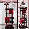 Show in main carousel: Globlazer S72 Heavy Duty 72-in Cactus Cat Tree, Black Red slide 6 of 7