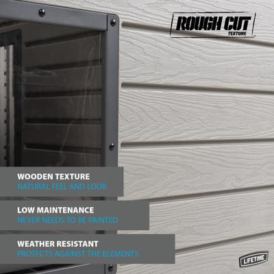 Show full view: Lifetime Deluxe Dog House, Gray, Large slide 6 of 11