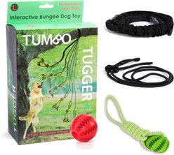 Tumbo Tugger Dog Toy, Green, Large