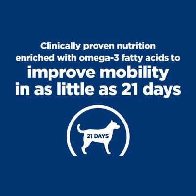Show full view: Hill's Prescription Diet j/d Joint Care with Lamb Wet Dog Food, 13-oz can can, case of 12 slide 4 of 12