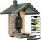 Show in main carousel: FeatherSnap Scout Wi-Fi Solar Powered Camera Smart Bird Feeder, Clear/Green, 2-L slide 1 of 10