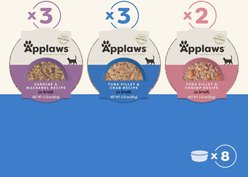 Applaws Fish Selection in Broth Pot Variety Pack, 2.12-oz, case of 8 slide 2 of 7