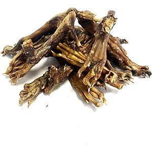 HDP Natural Rabbit Feet Dog Chews, 50 count