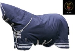 LeMieux Arika Storm-Tek 200-g Horse Turnout Blanket, Navy, 78-in slide 2 of 4