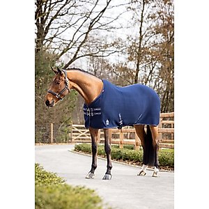 LeMieux Arika Clima-Tek Horse Cooler Blanket, Navy, 81-in