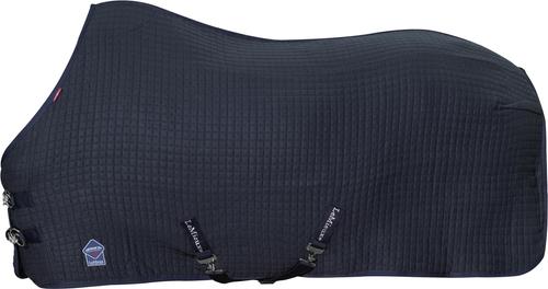 Show full view: LeMieux Arika Clima-Tek Horse Cooler Blanket, Navy, 69-in slide 6 of 9