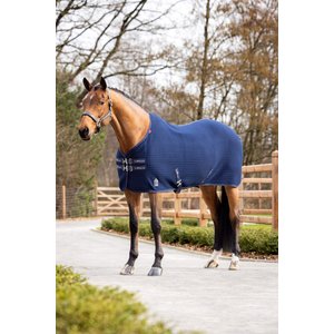 LeMieux Arika Clima-Tek Horse Cooler Blanket, Navy, 81-in