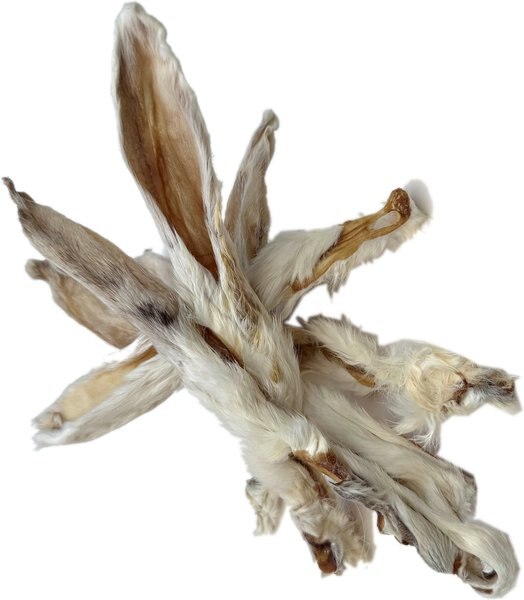 HDP Rabbit Furry Ears Dog Chews, 5 count