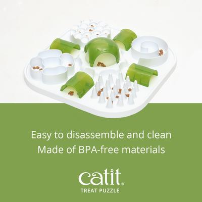 Show full view: Catit Play Treat Puzzle Cat Toy, Green slide 6 of 8