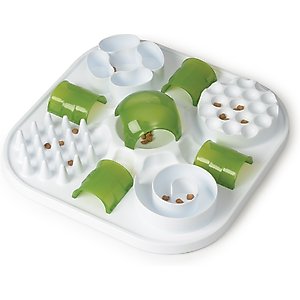 Catit Play Treat Puzzle Cat Toy, Green
